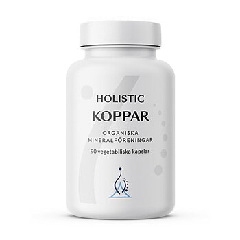 Koppar 2 mg 90 kap Holistic