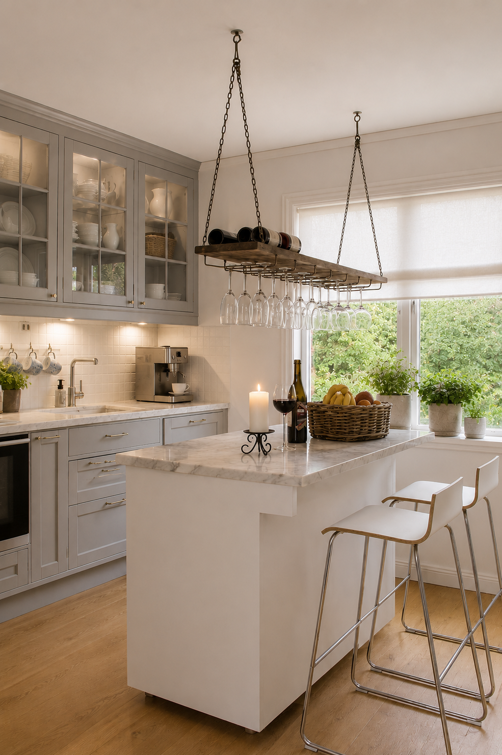Hanging shelf with hooks 120 cm - 3