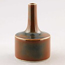 Carl-Harry Stålhane (SAE 1960s) Stylistic Brown Vase 11 cm
