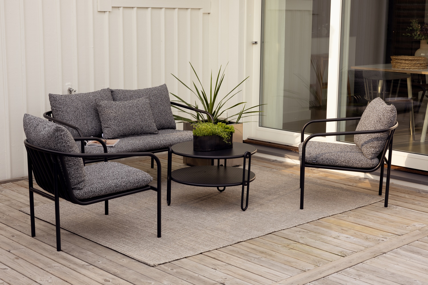 Bendt Fötölj Svart/Teddy Ant Brafab - 3