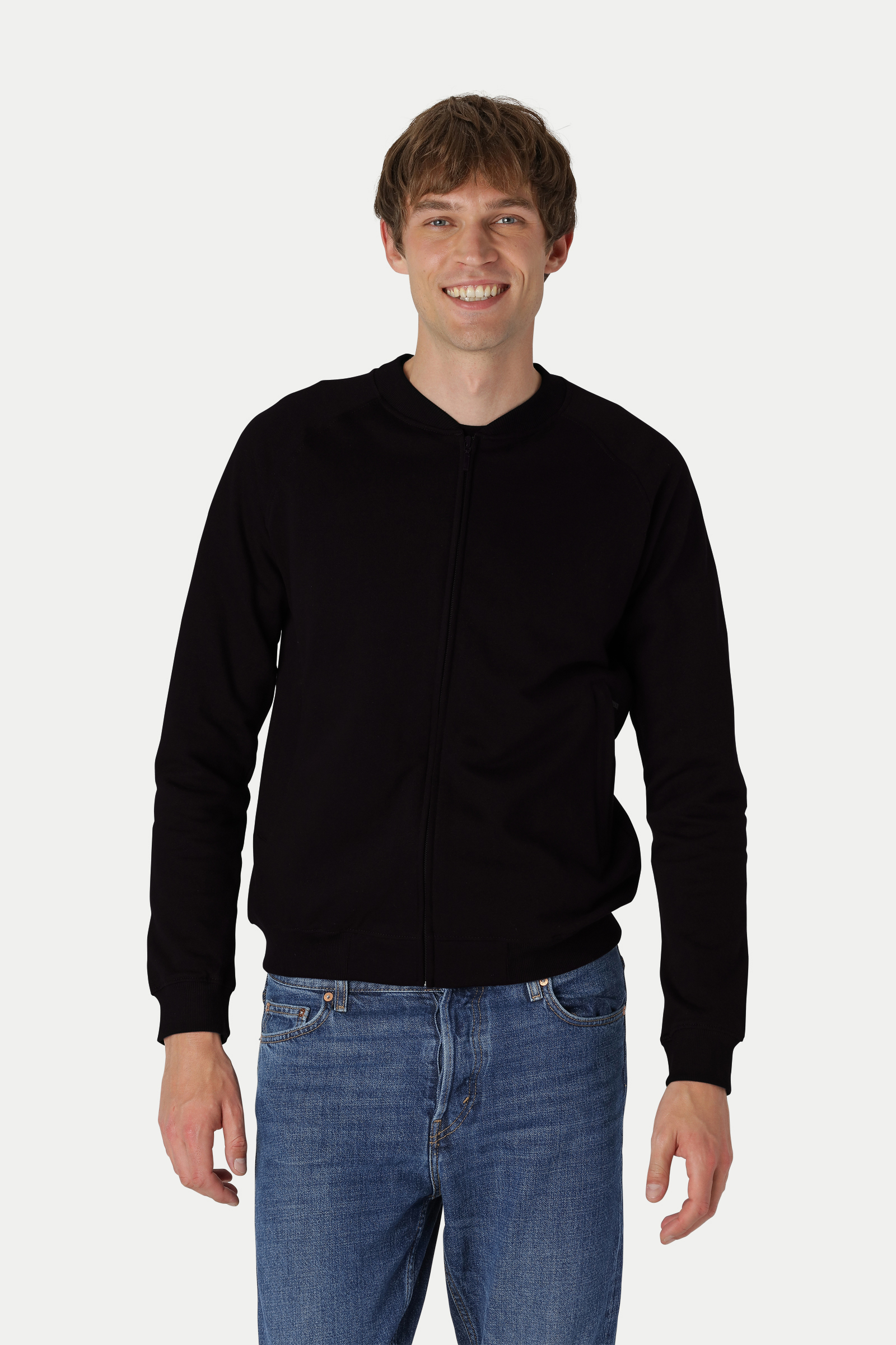 Sweatshirtjacka - Unisex - Neutral - Fairtrade, EKO & GOTS - 7 olika färger - 4