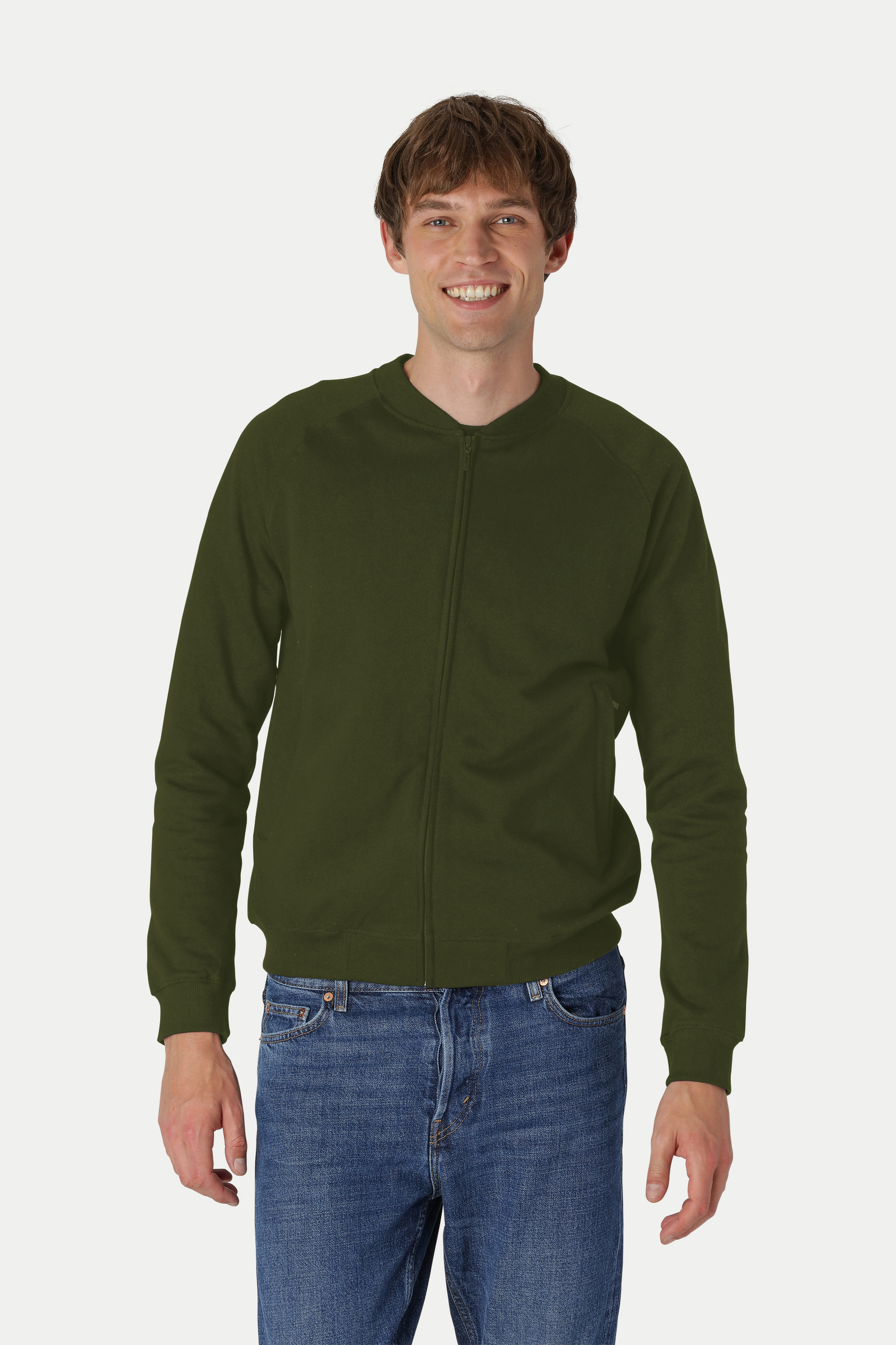Sweatshirtjacka - Unisex - Neutral - Fairtrade, EKO & GOTS - 7 olika färger - 6