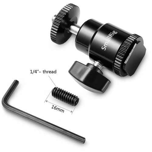 SmallRig Cold Shoe mount to 1/4" Threaded Adapter 761 - 2
