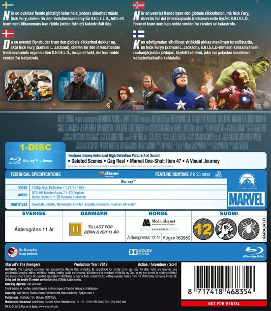 Avengers (2012) (Blu-ray) - 2