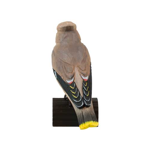 DecoBird Bohemian Waxwing - 3