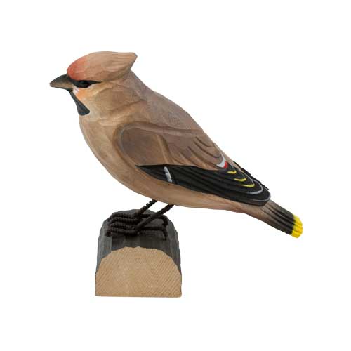 DecoBird Bohemian Waxwing - 5