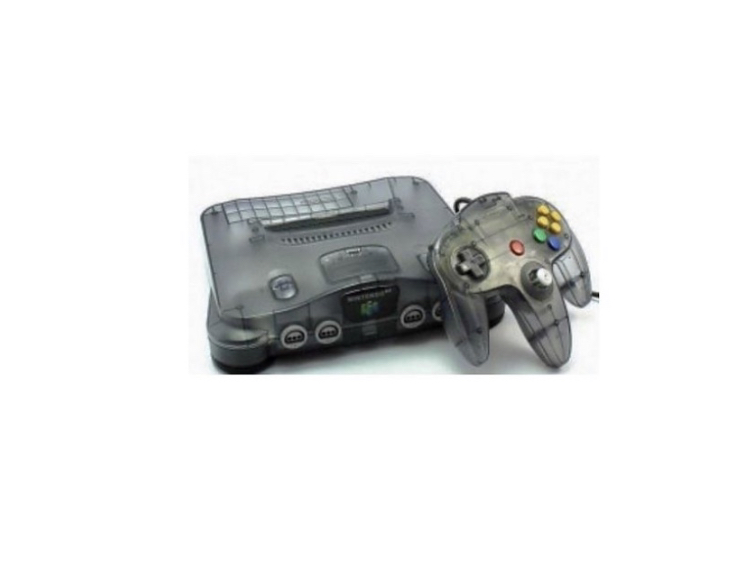Nintendo 64 konsol Smoke & en original handkontroll (PAL)