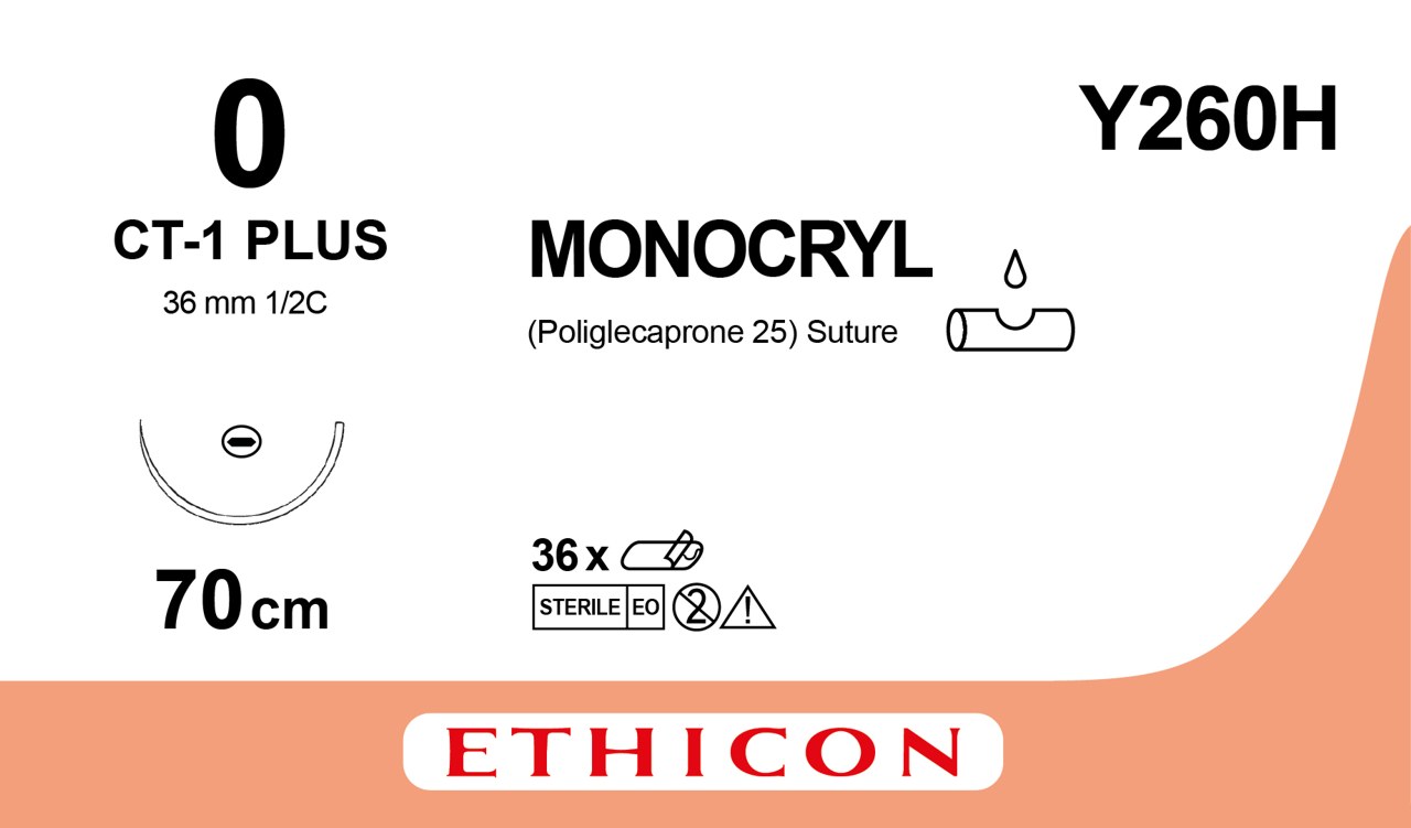 Monocryl Suture 0 Y260h Ct 1 70 Cm Purple Suture Online