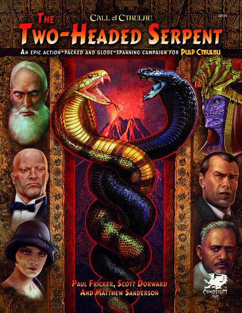 Call of Cthulhu RPG - The Two-Headed Serpent + PDF