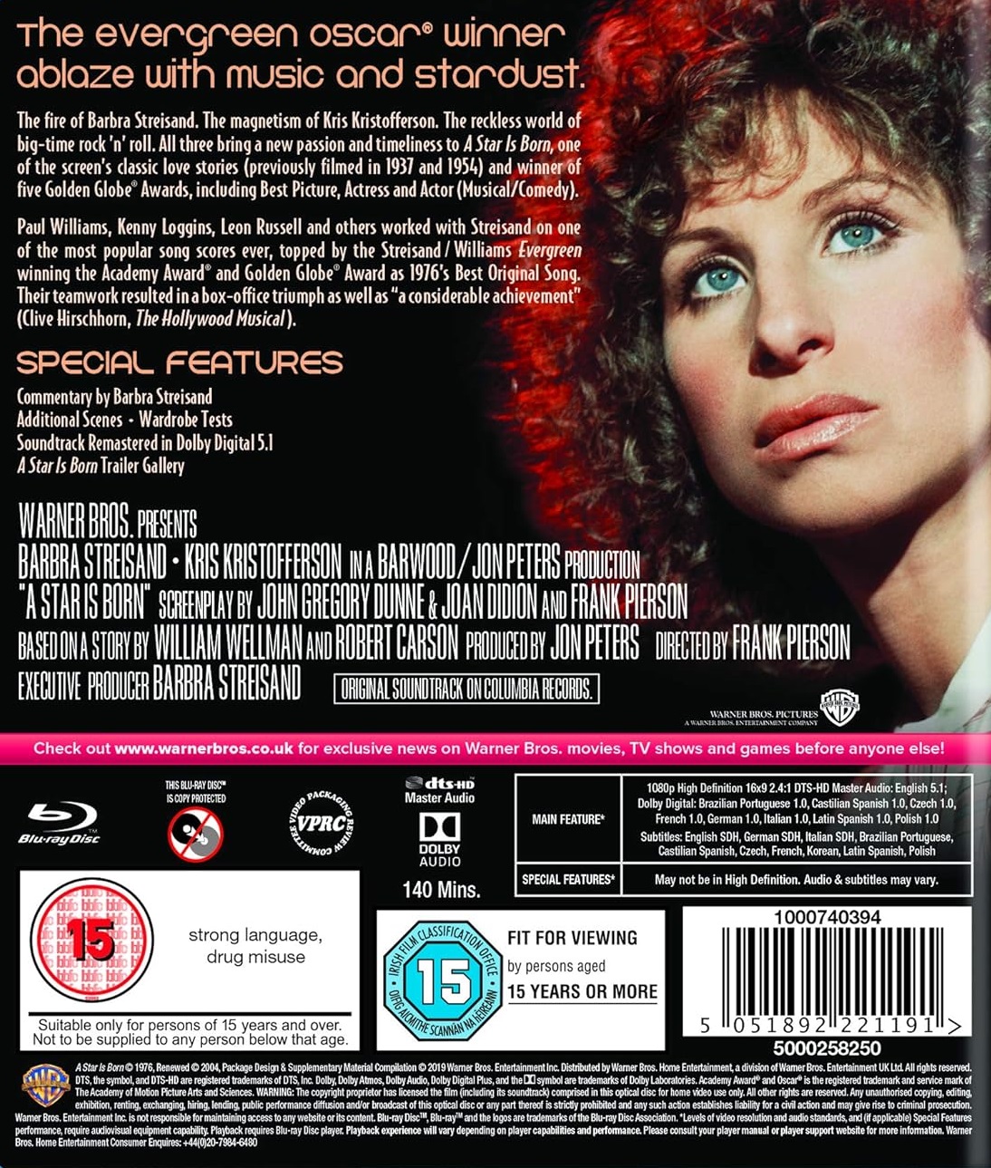 A Star Is Born (ej svensk text) (Blu-ray) - 2