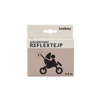 Reflextejp 0,5m Silver