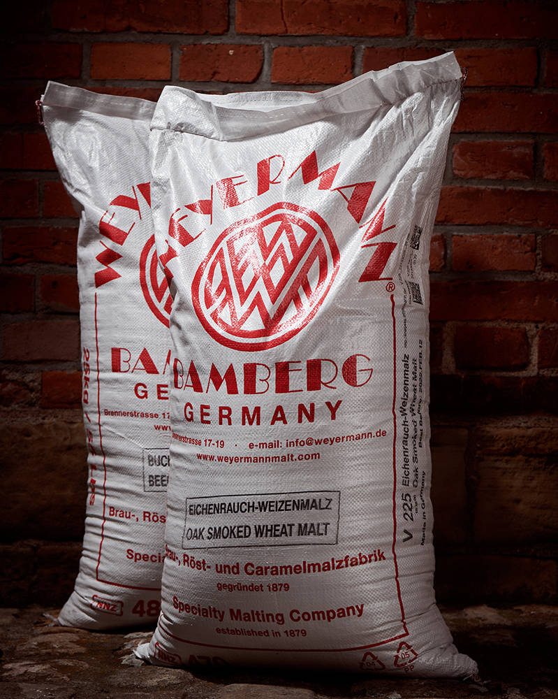Oak Smoked Wheat Malt (Weyermann®), whole, 25 kg, SALE - 2