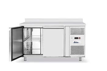 Freezer with two doors and rear edge, 280 L