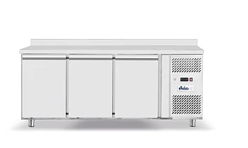 Freezer with two doors and rear edge, 420 l