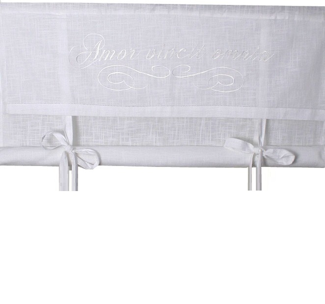 Amor vincit omnia hissgardin lantlig stil shabby chic - 2