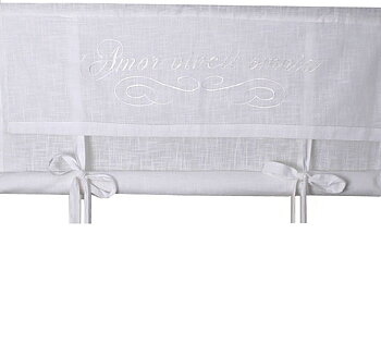 Amor vincit omnia hissgardin lantlig stil shabby chic