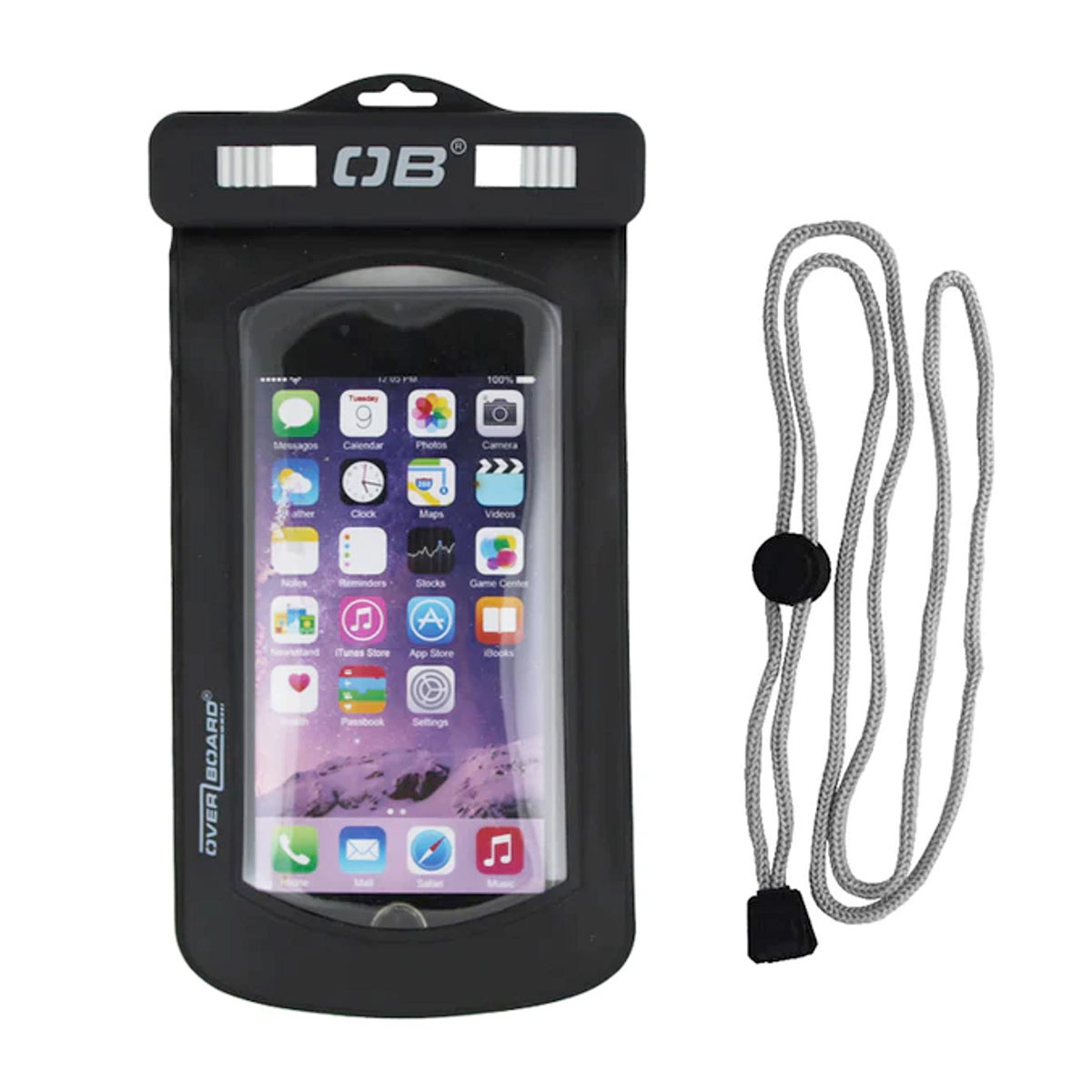 Overboard Phone Case Medium Black