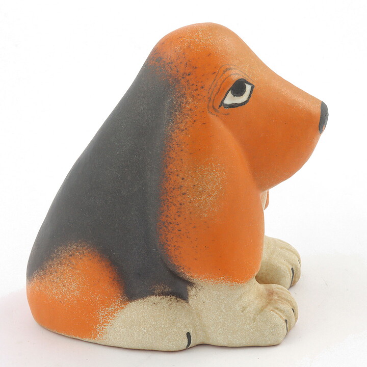 Lisa Larson (1996) Rounded Basset 11 cm <Early Production>
