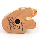 Lisa Larson (1996) Rounded Basset 11 cm <Early Production>