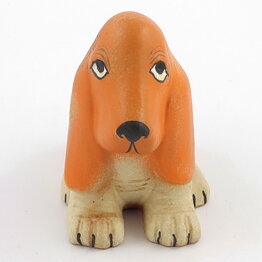 Lisa Larson (1996) Rounded Basset 11 cm <Early Production>