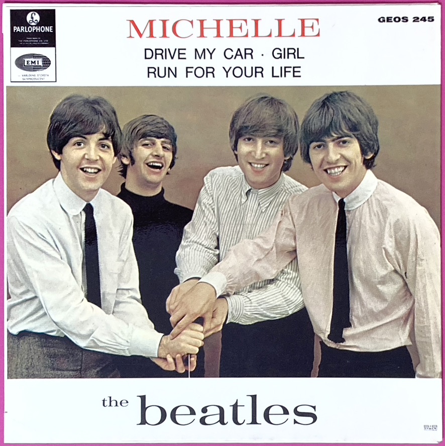 BEATLES - Michelle + 3 EP "SIB Tumba" Swe 1966 - 2