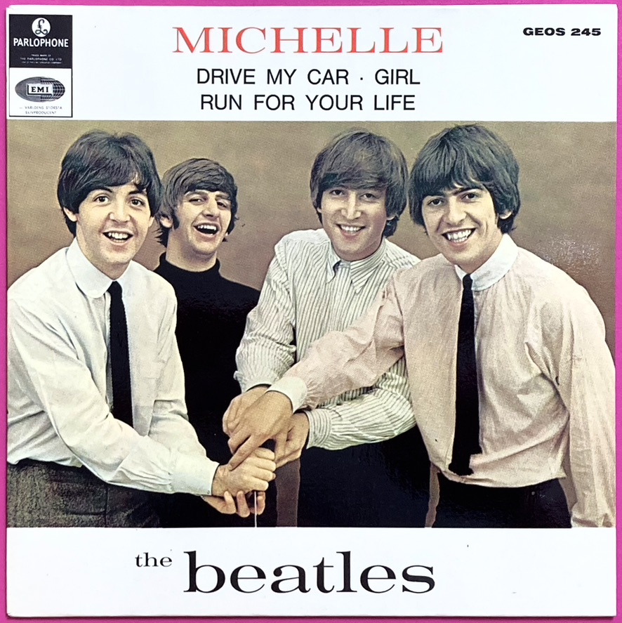 BEATLES - Michelle + 3 EP "SIB Tumba" Swe 1966