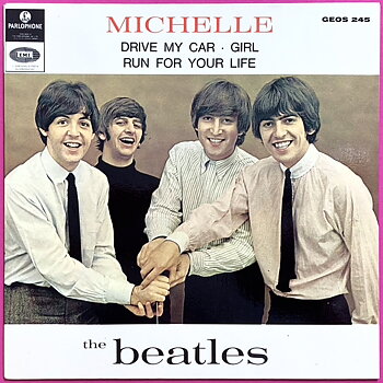 BEATLES - Michelle + 3 EP "SIB Tumba" Swe 1966
