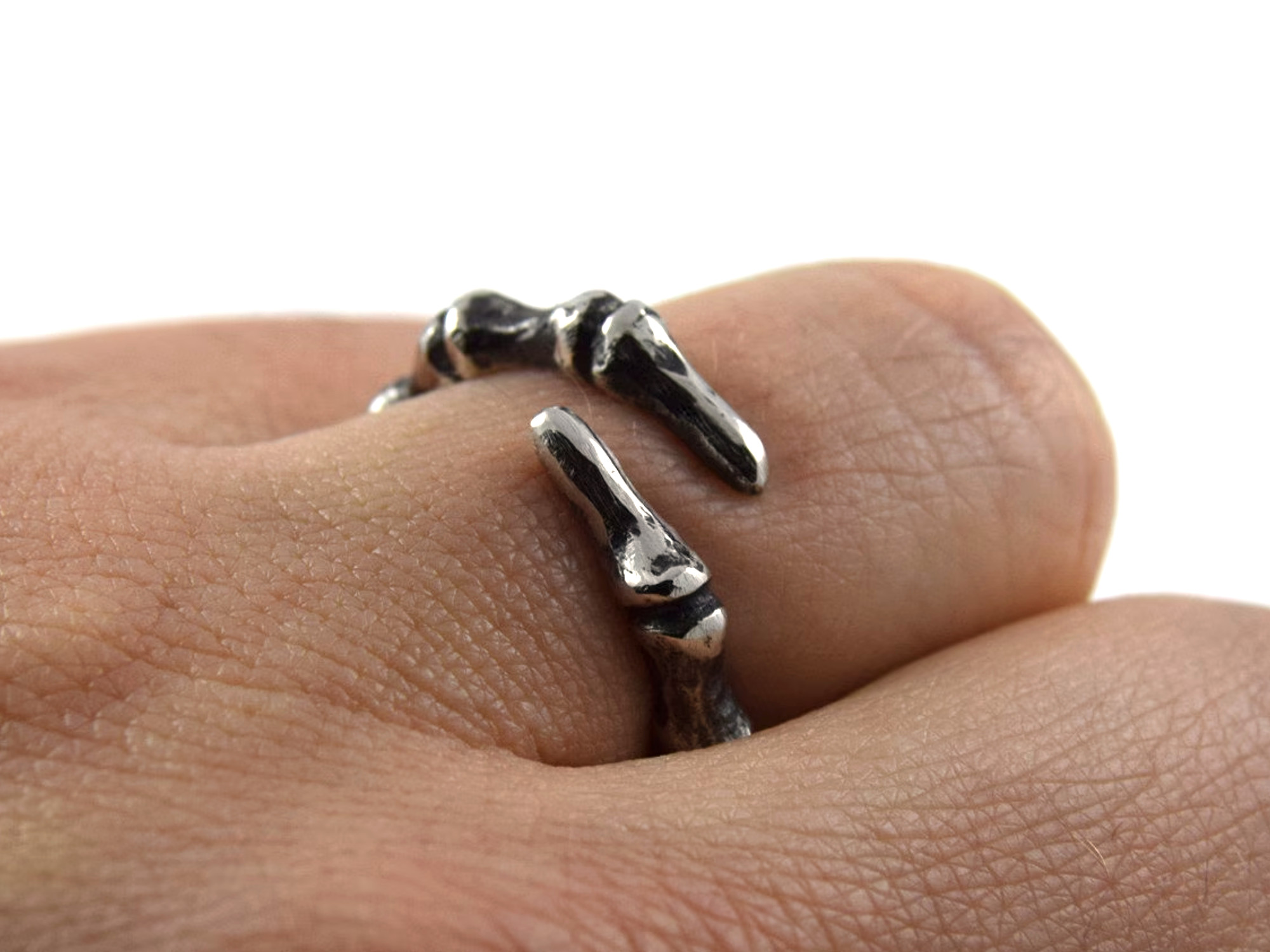 Fingerben Ring, Anatomi Smycke i Tenn - 5