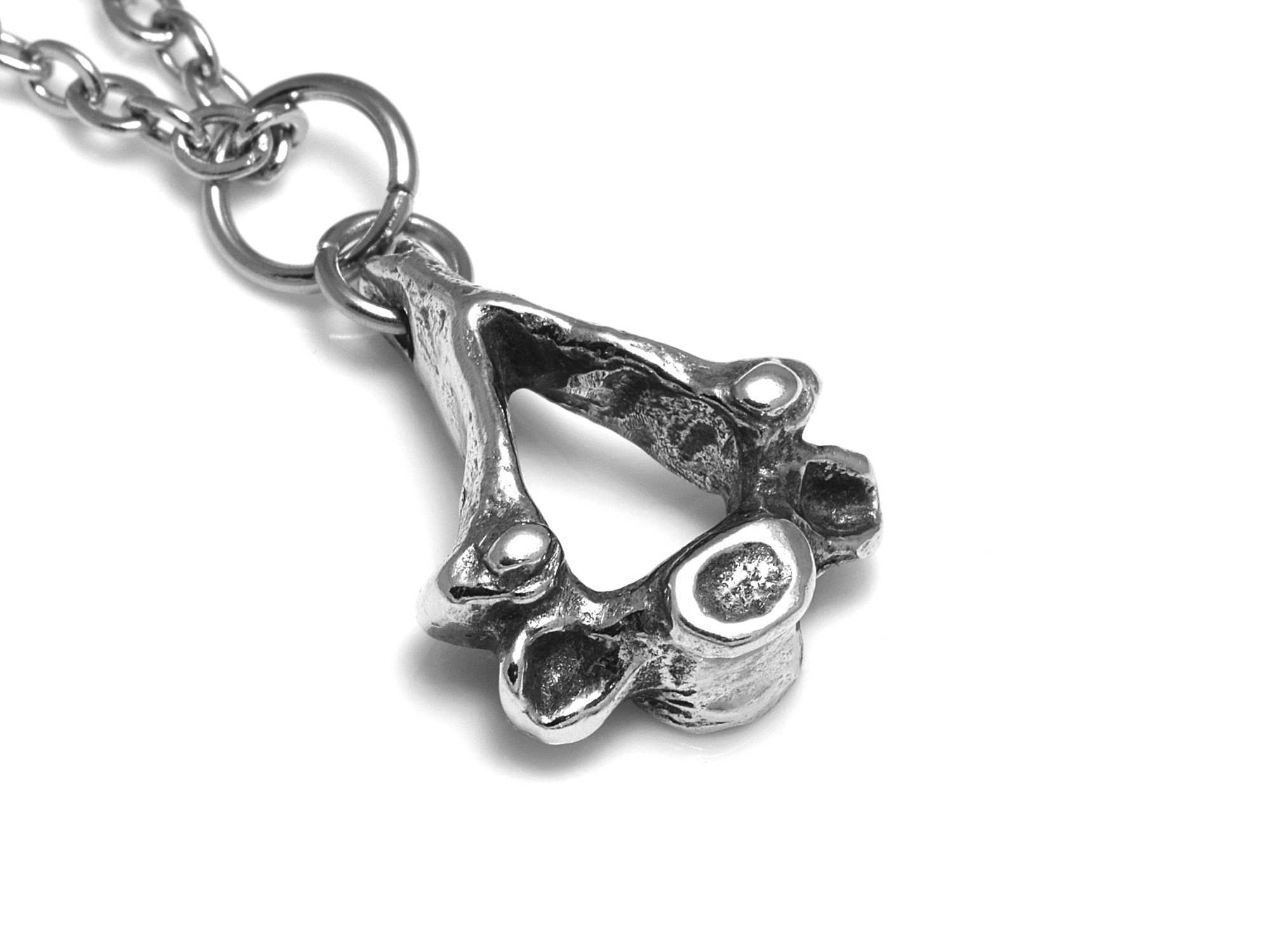 Liten Nackkota Halsband, Cervikalkota Smycke i Tenn