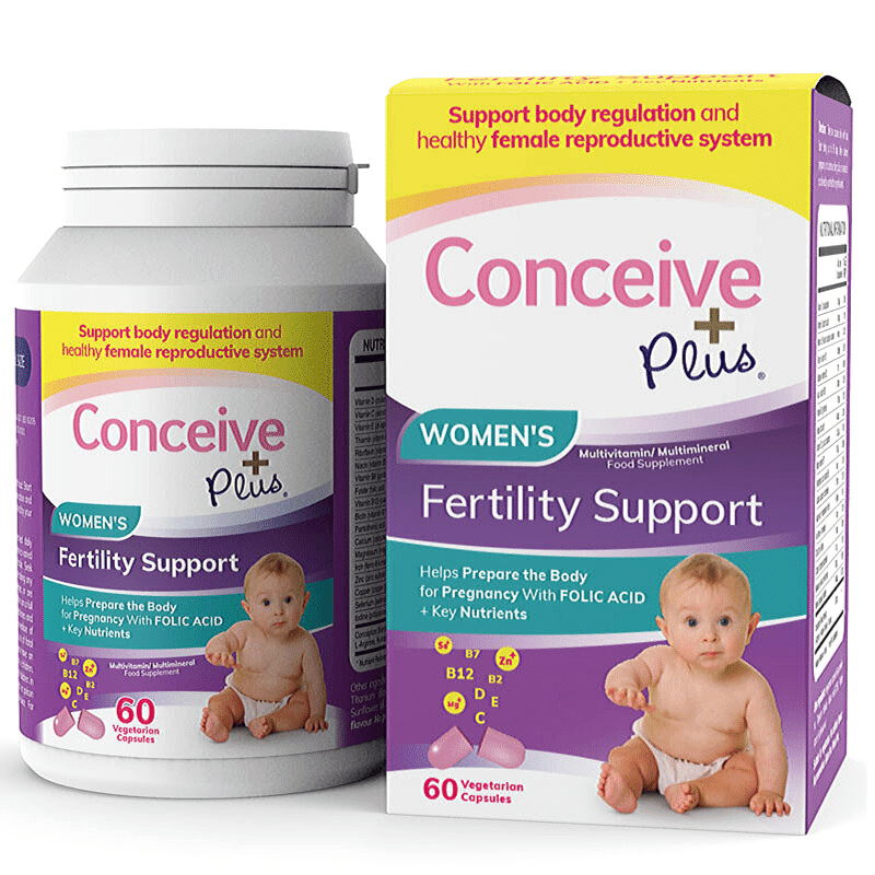 Conceive Plus Women's Fertility Support 60 kapslar - Sasmar