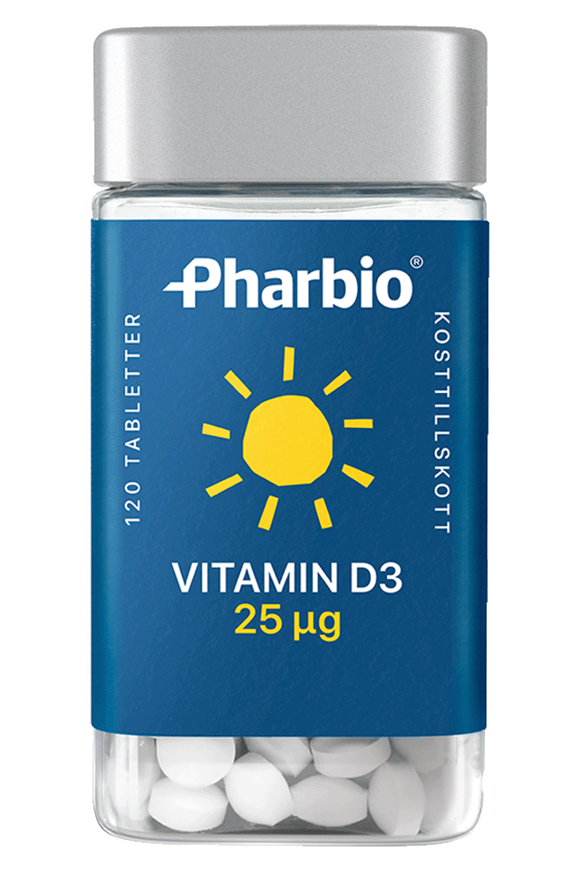 Pharbio D-3 25μg 120st