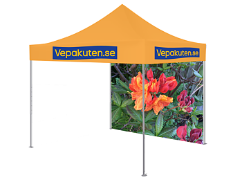 Eventtält 3x3m, med tryck tältduk.