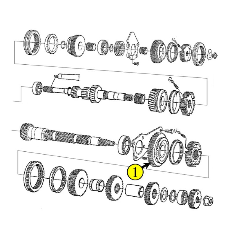 Kuggdrev 1 GM 65102, 75301 - 4