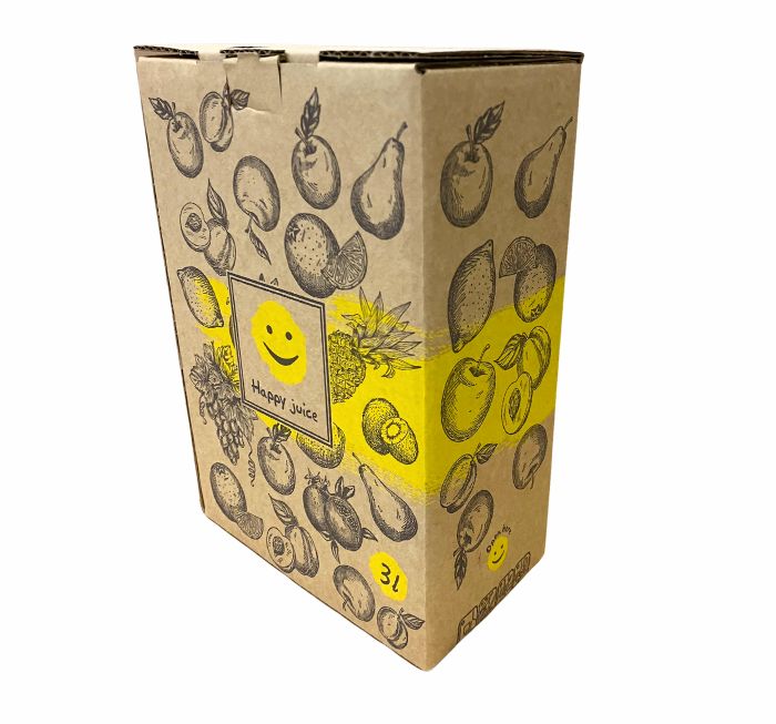 Komplett bag in box med aluminiumpåse 3 l - 3