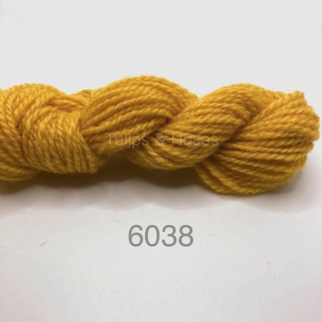Brage yllebroderigarn  7,5/2 - 6