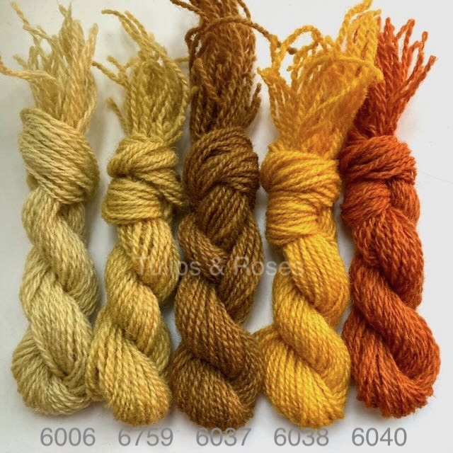 Brage yllebroderigarn  7,5/2 - 2