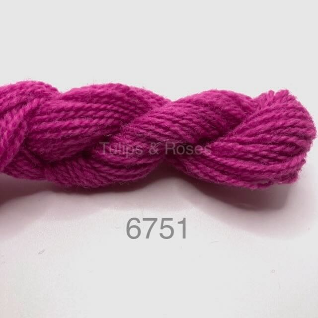 Brage yllebroderigarn  7,5/2 - 14