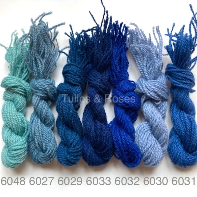 Brage yllebroderigarn  7,5/2 - 16