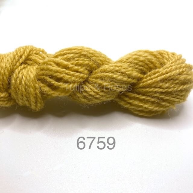 Brage yllebroderigarn  7,5/2 - 4