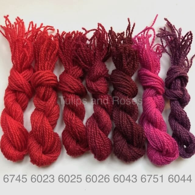 Brage yllebroderigarn  7,5/2 - 8