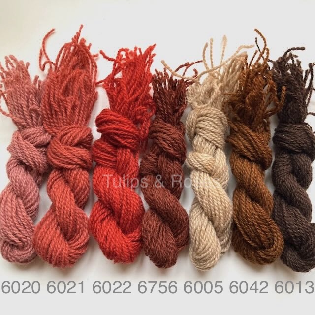Brage yllebroderigarn  7,5/2 - 30