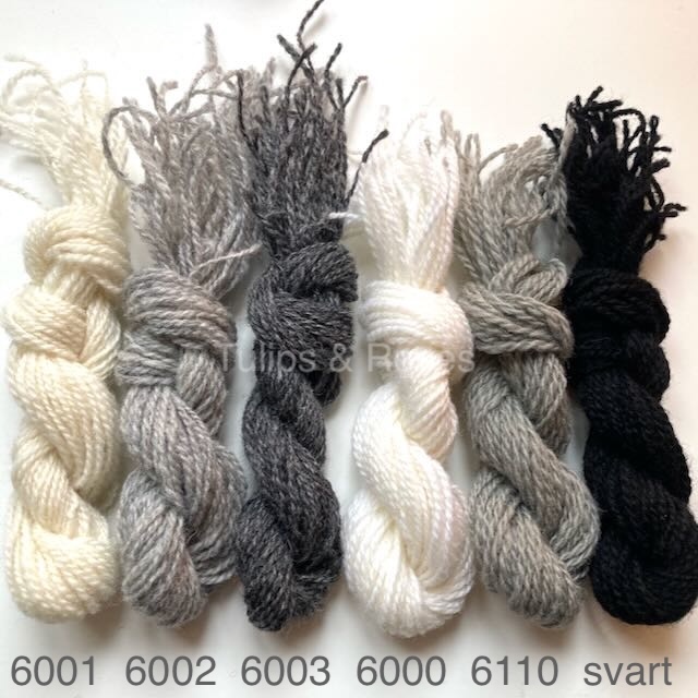 Brage yllebroderigarn  7,5/2 - 38