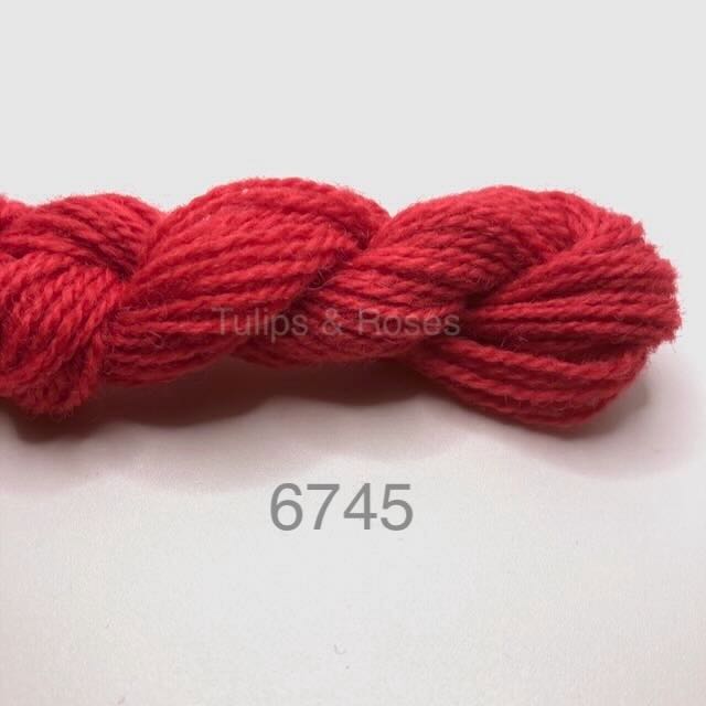 Brage yllebroderigarn  7,5/2 - 9