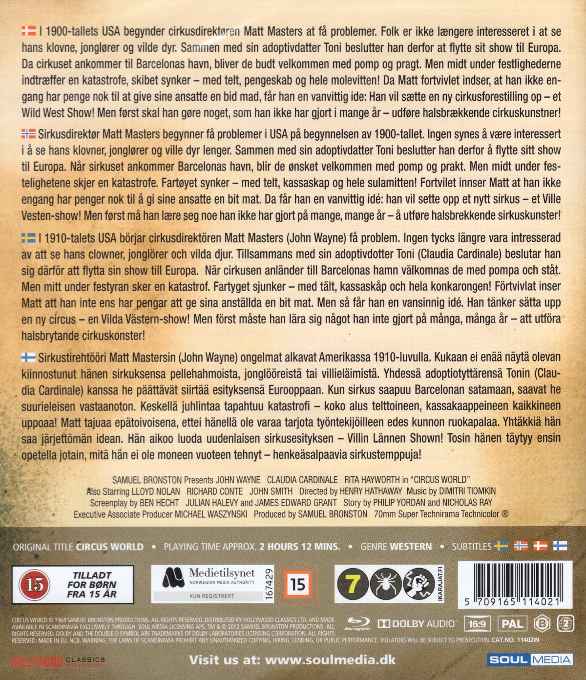 Circus World (Blu-ray) - 2