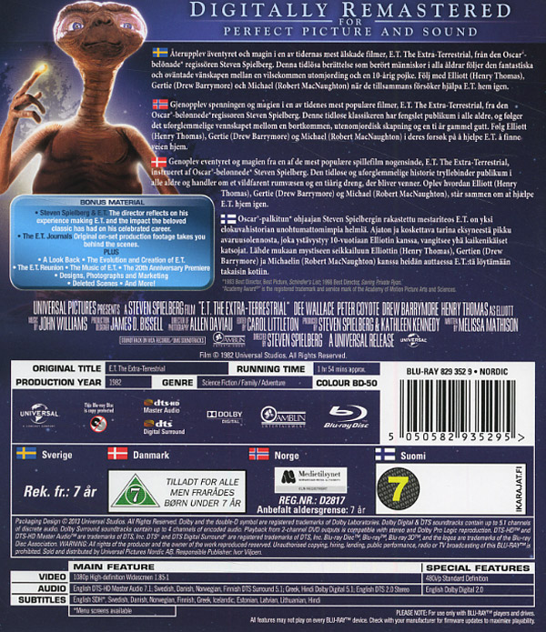 E.T. The Extra Terrestrial (Blu-ray) - 2