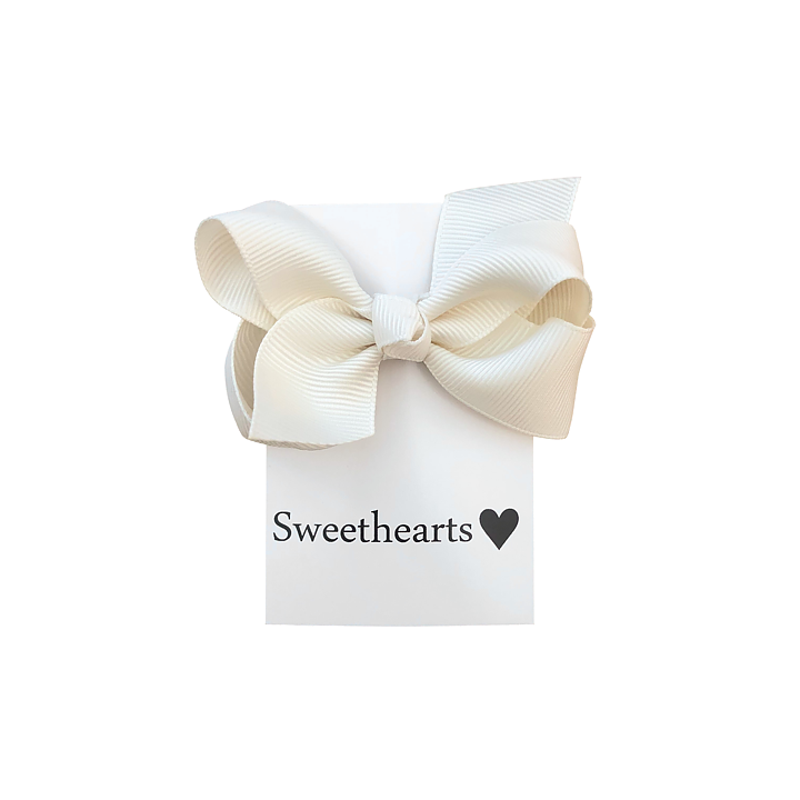 Sweethearts Hårrosett Classic Small CREME 25-pack