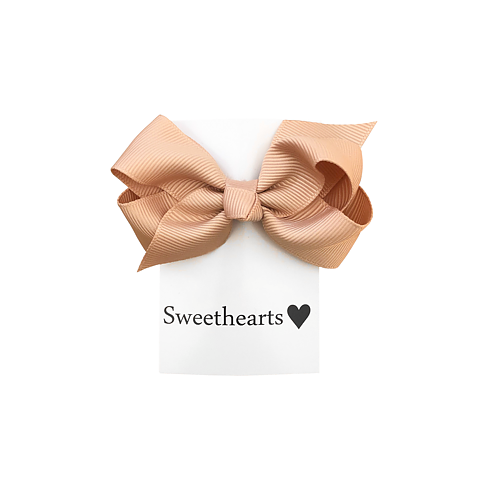 Sweethearts Hårrosett Classic Small NOUGAT 25-pack