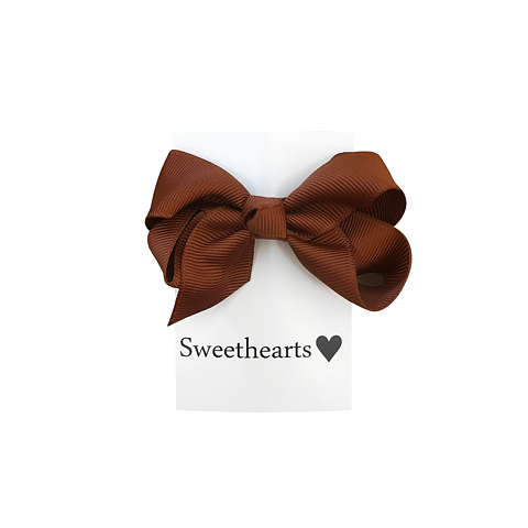 Sweethearts Hårrosett Classic Small BRUN 25-pack