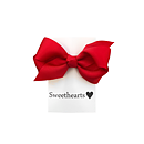 Sweethearts Hårrosett Classic Small RÖD 25-pack