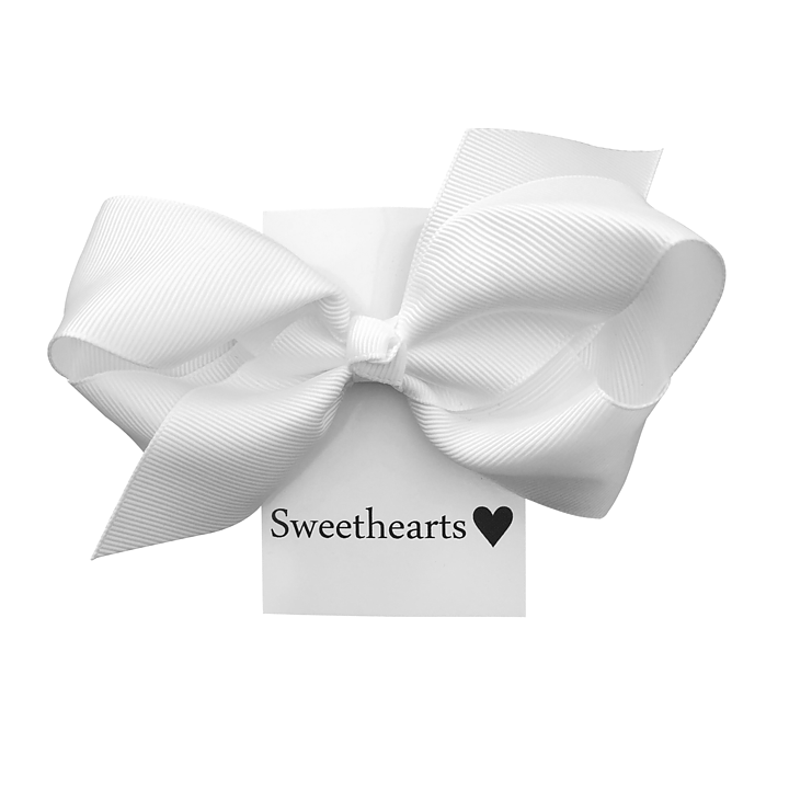 Sweethearts Hårrosett Classic Medium VIT 20-pack